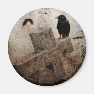 Gotisk kråka magnet