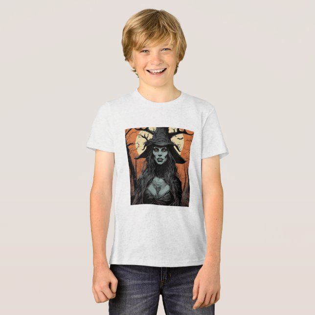Gotisk kvinnlig demon t shirt (Framsida Full)