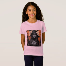 Gotisk kvinnlig demon t shirt