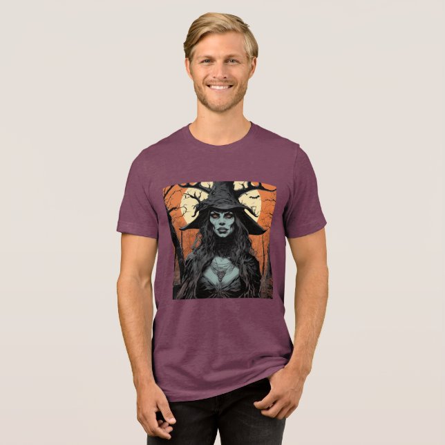 Gotisk kvinnlig demon t shirt (Framsida Full)