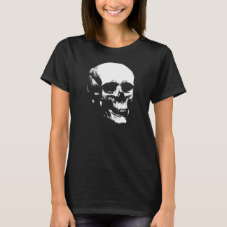 Gotisk mode Skalle T Shirt