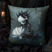 Gotisk Mörk Fantasy Älv Skelett Halloween Dekorati
