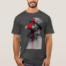 Gotisk Pesten Doktor Trash Polka T-Shirt