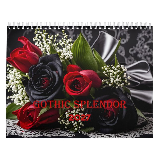 Gotisk prakt kalender (Omslag)