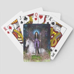 Gotisk Princess & Unicorn Casinokort
