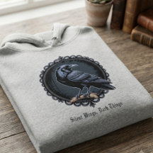 Gotisk Raven Mörk Akademisk Alternativ