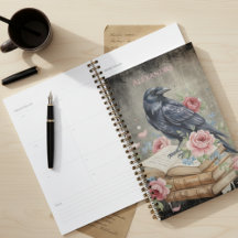 Gotisk Raven Mörk Akademisk Blomma