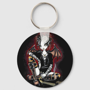 Gotisk rökelsefe Keychain för Patchouli Nyckelring