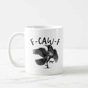 Gotisk Rollig F Kråka F Fågel Estetisk Ledig Look Kaffemugg