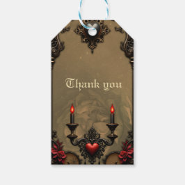 Gotisk romans: Dold passion. Presentetikett