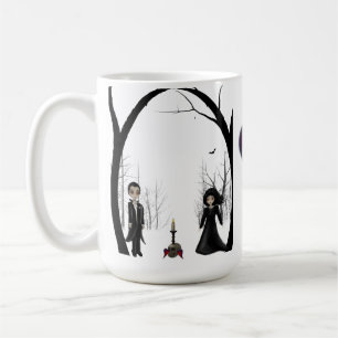 Gotisk romansk dryckmugg kaffemugg