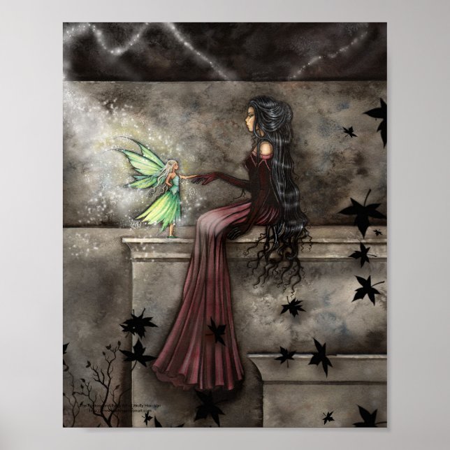 Gotisk sagoposters fantasykonsttryck poster (Framsidan)