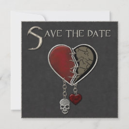 Gotisk Save the Date-kunngörelse - Inbjudan