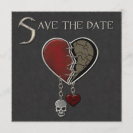 Gotisk Save the Date-kunngörelse - Inbjudan