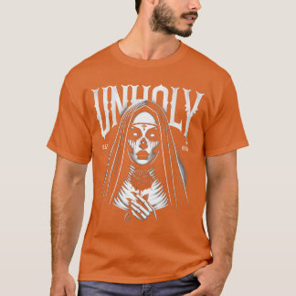 Gotisk skräck Ohelig nunna rolig T Shirt