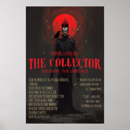 Gotisk Skräck Samlaren Mörk Fantasy Vägg Poster