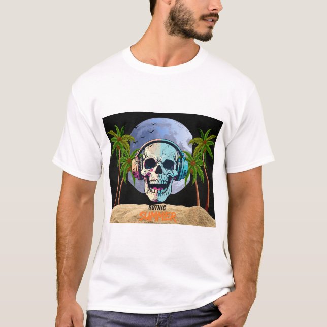 Gotisk sommar t shirt (Framsida)