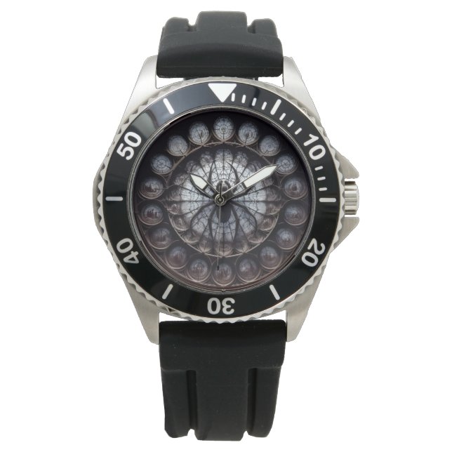 Gotisk spindel  armbandsur (Framsida)
