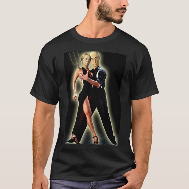 Gotisk Tango Tee Shirt (Framsida)