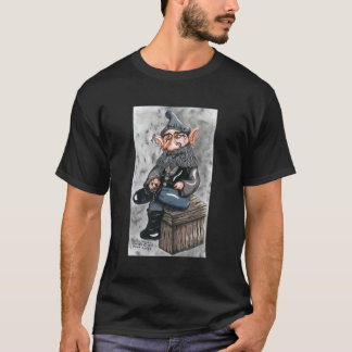 Gotisk trädgårds- Gnome Tee Shirt