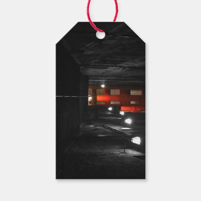 Gotisk trappa presentetikett (Framsidan)