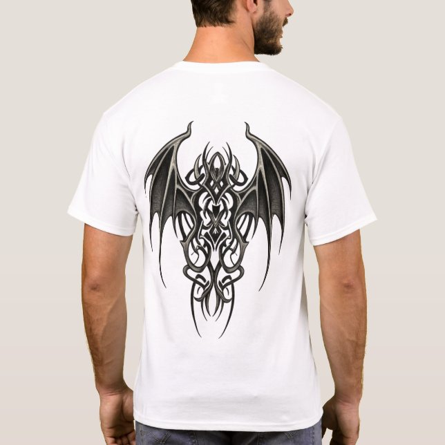 Gotisk tribal knut t shirt (Baksida)