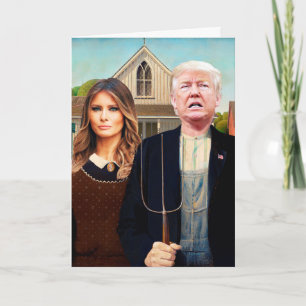 Gotisk Trumped amerikan Kort