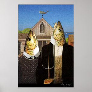 Gotisk uddtorsk poster