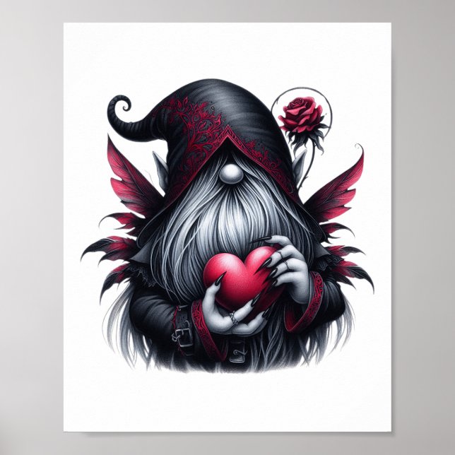 Gotisk valborggnom poster (Framsidan)