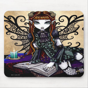 Gotisk Victorianfe Mousepad "för patiens" Musmatta