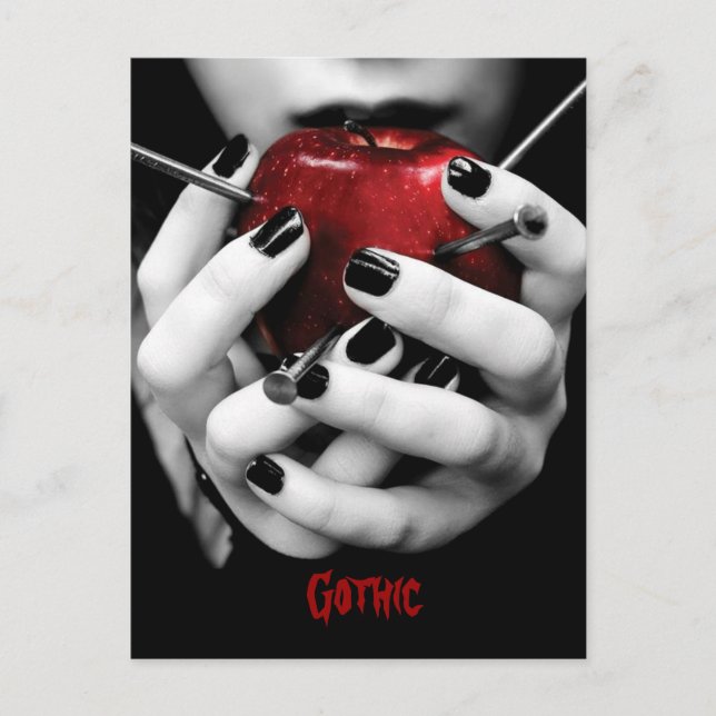 Gotisk Vykort (Framsida)