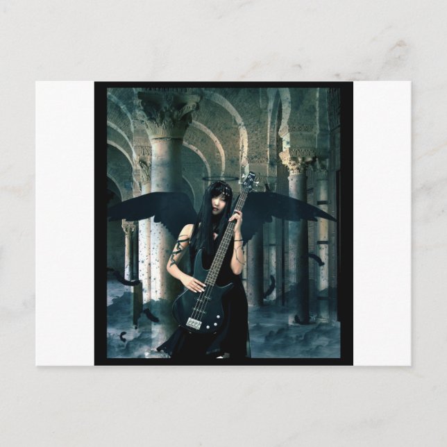 gotisk vykort (Framsida)