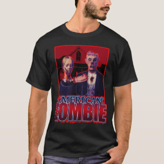 Gotisk Zombieamerikan T-shirt