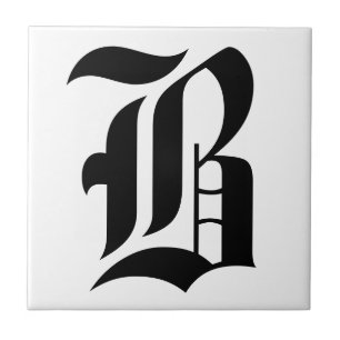 Gotiska brev-plattor kakelplatta