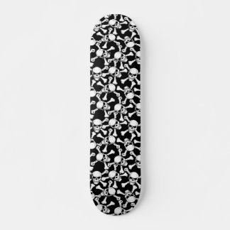 GOTISKA DÖDSKALLAR KORSBENSMÖNSTER SKATEBOARD BRÄDA 21,5 CM