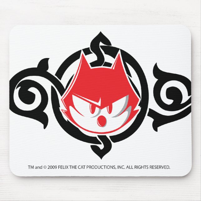 Gotiska Felix head Mousepad Musmatta (Framsidan)
