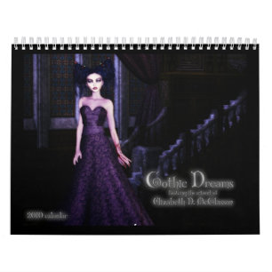 Gotiska flickor 2010 kalender