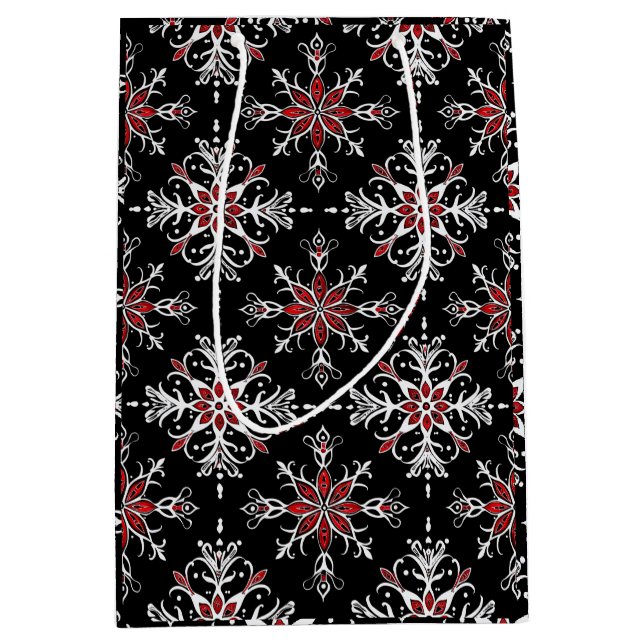 Gotiska kusliga julsnöflingor (Framsidan)