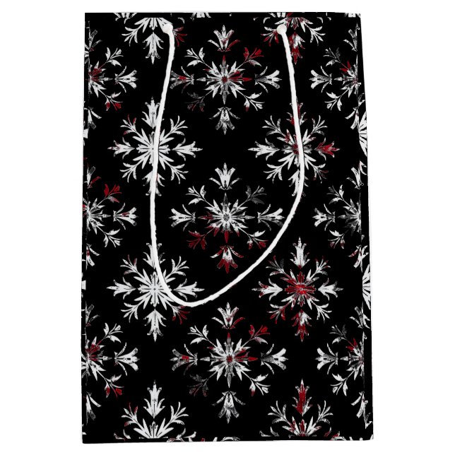 Gotiska kusliga julsnöflingor (Framsidan)