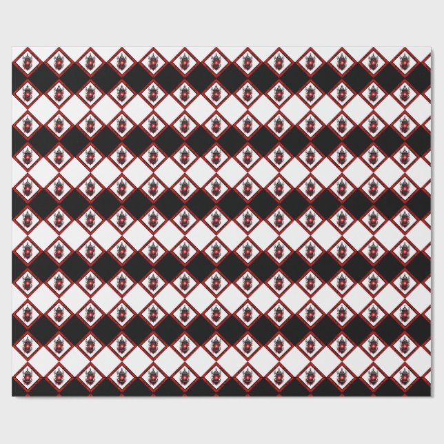 Gotiska lyktor presentpapper (Platt)