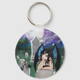 "Gotiska midnatta" Keychain Nyckelring