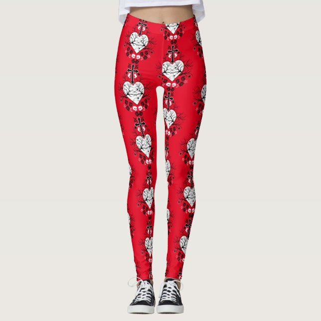 Gotiska presenttillbehör leggings (Framsida)