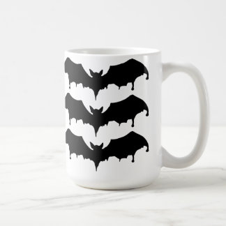 Gotiska smältande vampyrfladdermöss kaffemugg