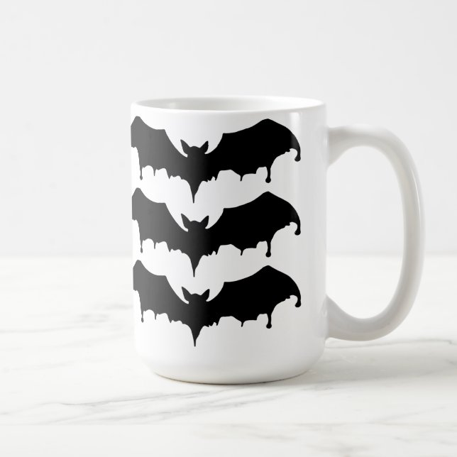 Gotiska smältande vampyrfladdermöss kaffemugg (Höger)