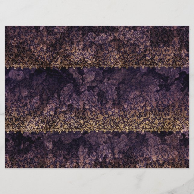 Gotiska Snöre-junkjournal papper (Framsida)