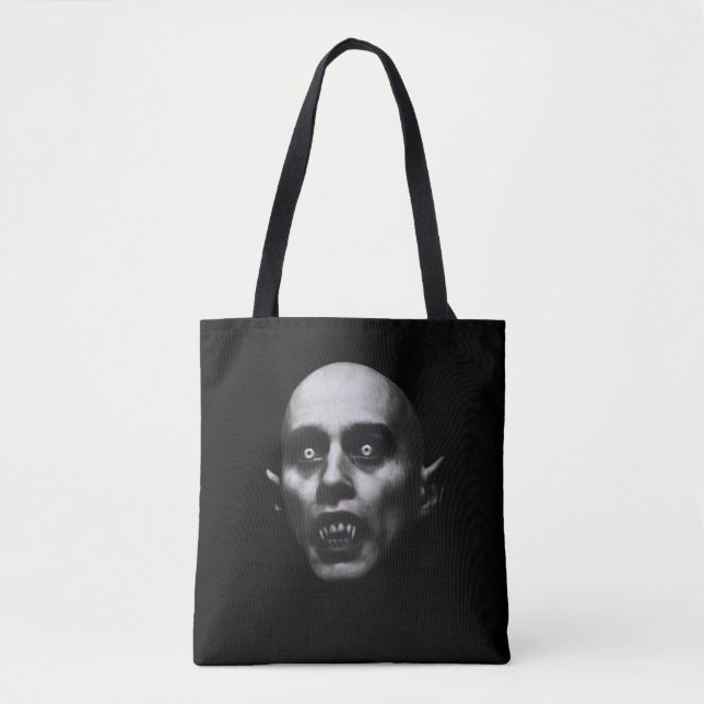 Gotiska vampyrbett skräck tygkasse (Framsida)