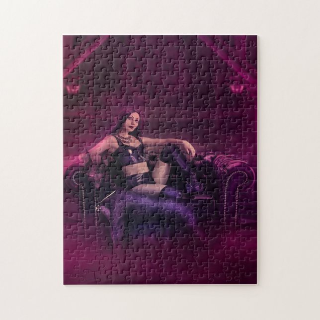 Gotiska vampyrpussel pussel (Vertikal)