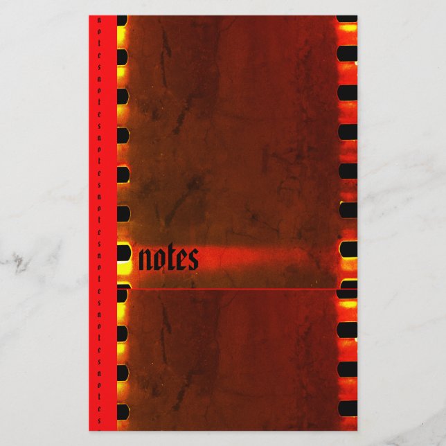 gotiskt Anteckningsblock Brevpapper (Framsida)