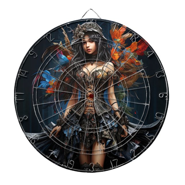 Gotiskt skott darttavla (Framsidan)