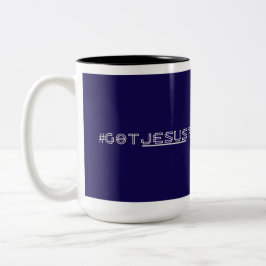 #GOTJESUS Två-Tonad MUGG